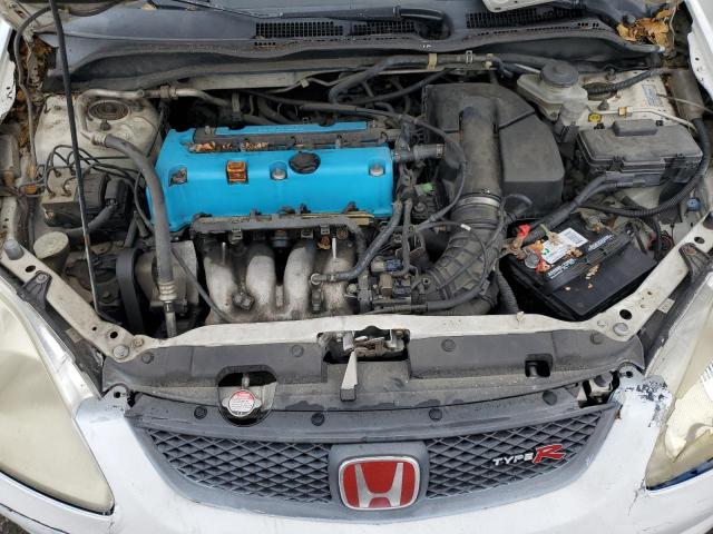 SHHEP33582U302794 - 2002 HONDA CIVIC SI WHITE photo 11