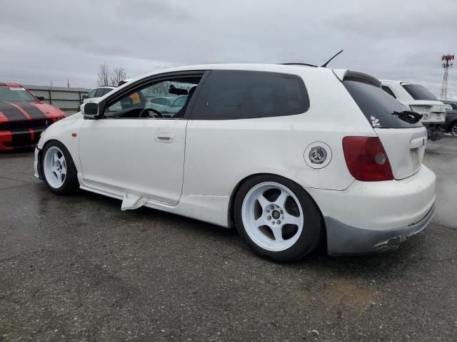 SHHEP33582U302794 - 2002 HONDA CIVIC SI WHITE photo 2