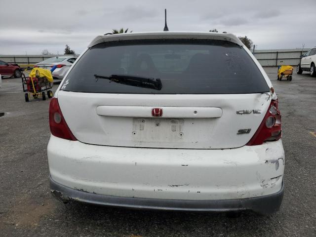SHHEP33582U302794 - 2002 HONDA CIVIC SI WHITE photo 6