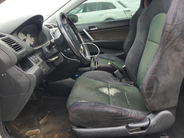 SHHEP33582U302794 - 2002 HONDA CIVIC SI WHITE photo 7