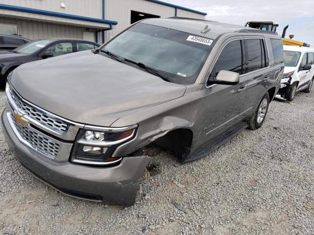 1GNSKBKC6JR104616 - 2018 CHEVROLET TAHOE K1500 LT GRAY photo 1