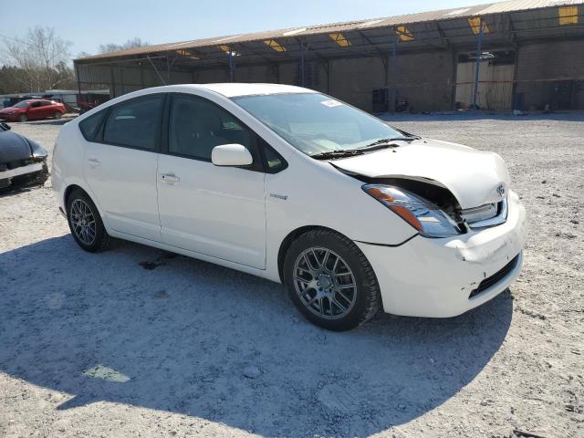 JTDKB20U477563930 - 2007 TOYOTA PRIUS WHITE photo 4