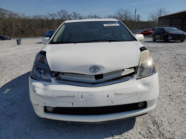 JTDKB20U477563930 - 2007 TOYOTA PRIUS WHITE photo 5