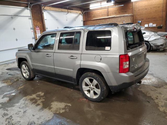 1C4NJRFB2ED862281 - 2014 JEEP PATRIOT LATITUDE GRAY photo 2