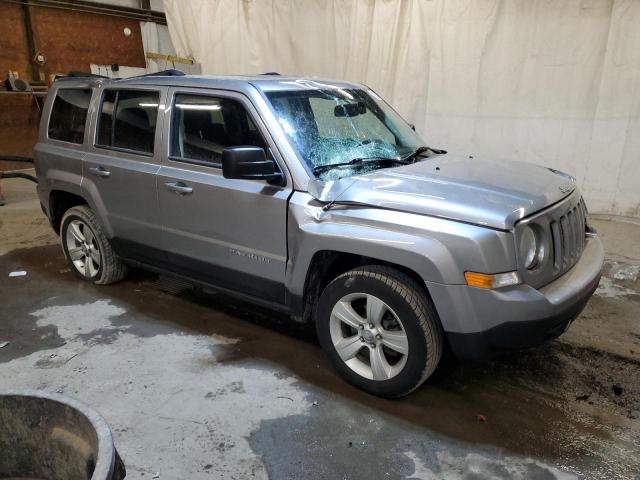 1C4NJRFB2ED862281 - 2014 JEEP PATRIOT LATITUDE GRAY photo 4