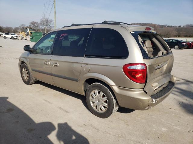 1C4GP45R85B259503 - 2005 CHRYSLER TOWN & COU ოქროსფერი ფოტო 2