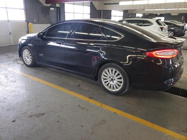 3FA6P0SU8ER313672 - 2014 FORD FUSION TITANIUM PHEV BLACK photo 2