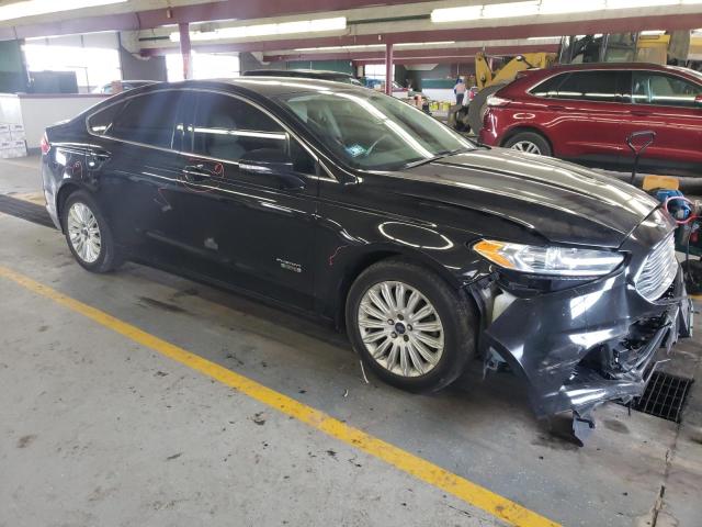 3FA6P0SU8ER313672 - 2014 FORD FUSION TITANIUM PHEV BLACK photo 4