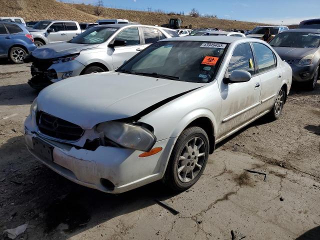 JN1CA31D91T811960 - 2001 NISSAN MAXIMA GXE WHITE photo 1