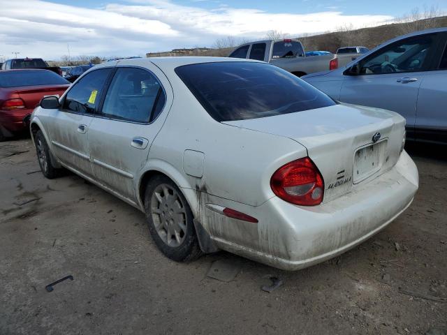 JN1CA31D91T811960 - 2001 NISSAN MAXIMA GXE WHITE photo 2