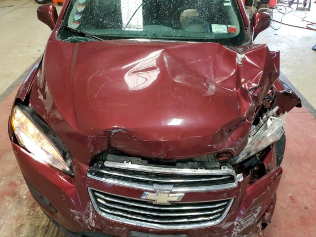 3GNCJKSB3GL246212 - 2016 CHEVROLET TRAX LS BURGUNDY photo 12