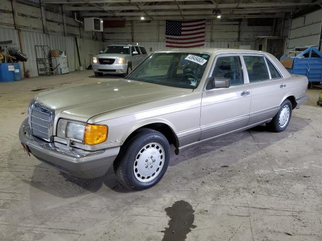 WDBCA35D2GA246302 - 1986 MERCEDES-BENZ 420 SEL GOLD photo 1