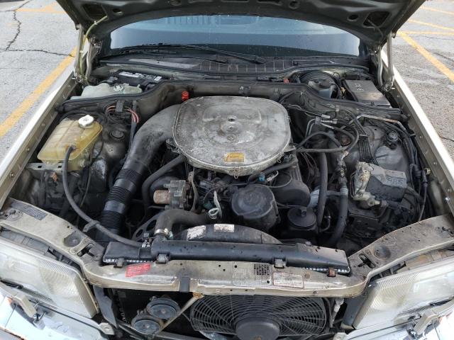 WDBCA35D2GA246302 - 1986 MERCEDES-BENZ 420 SEL GOLD photo 11