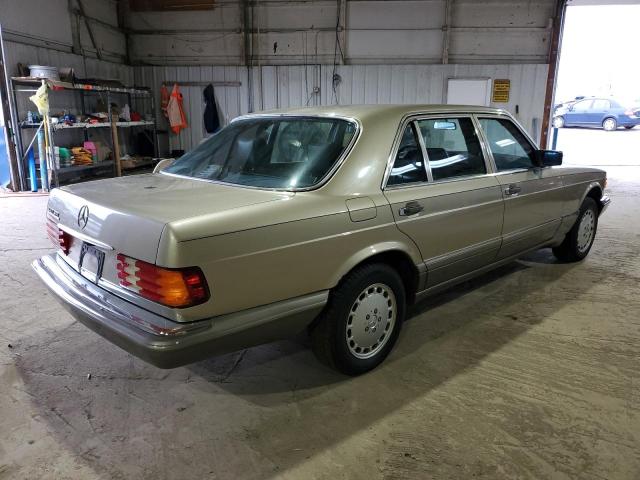 WDBCA35D2GA246302 - 1986 MERCEDES-BENZ 420 SEL GOLD photo 3