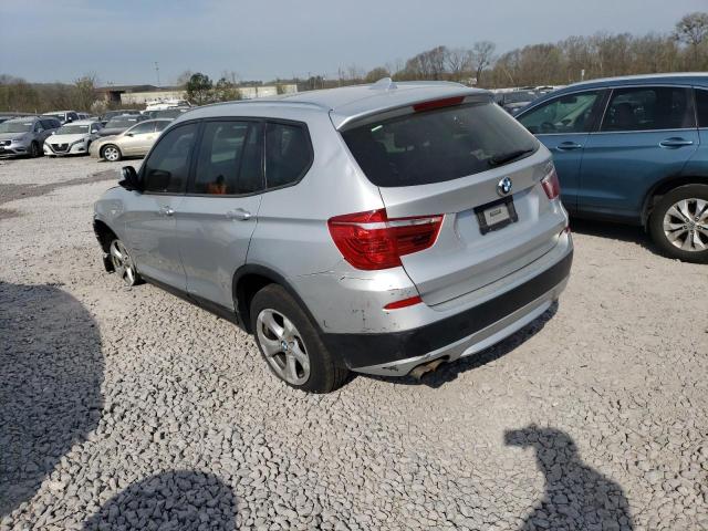 5UXWX5C57BL715156 - 2011 BMW X3 XDRIVE28I SILVER photo 2