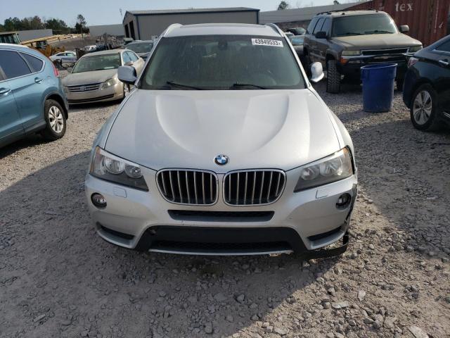 5UXWX5C57BL715156 - 2011 BMW X3 XDRIVE28I SILVER photo 5