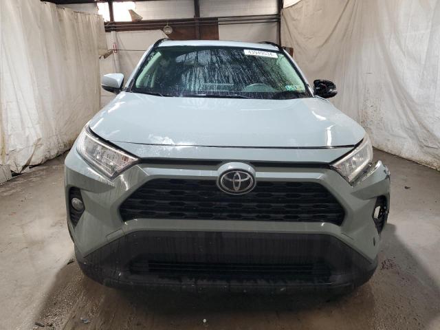 JTMP1RFV9KD032296 - 2019 TOYOTA RAV4 XLE GREEN photo 5