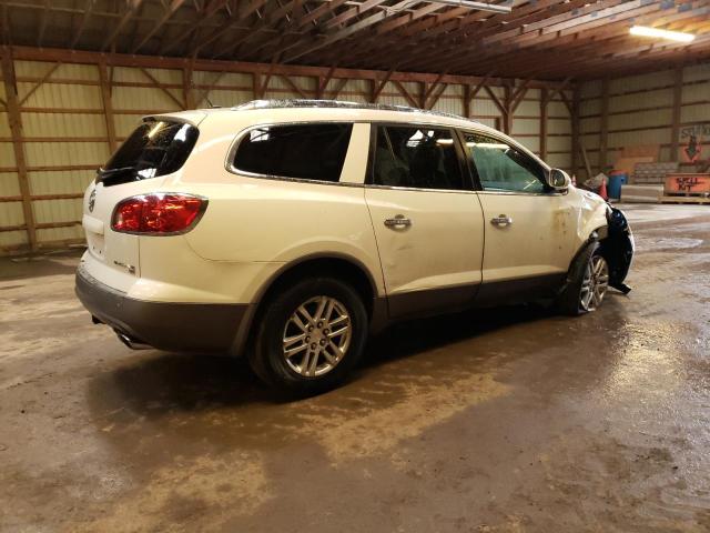 5GAER13D69J152809 - 2009 BUICK ENCLAVE CX WHITE photo 3