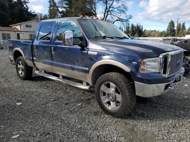 1FTSW21Y66EA63462 - 2006 FORD F250 SUPER DUTY BLUE photo 4