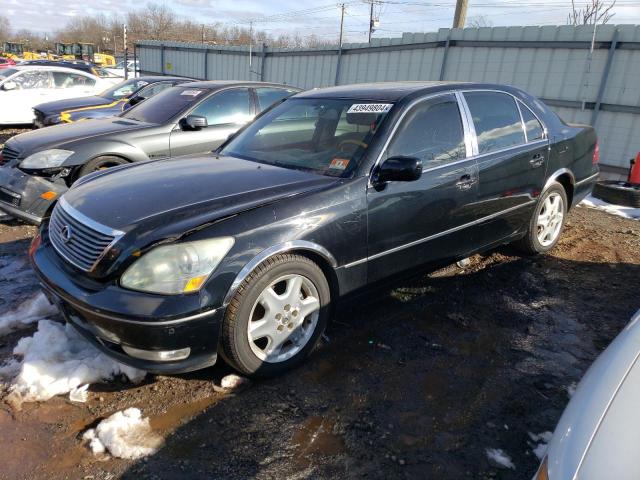 JTHBN36F055002878 - 2005 LEXUS LS 430 BLACK photo 1