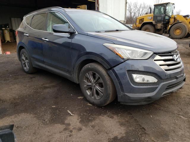 5XYZUDLB7EG220141 - 2014 HYUNDAI SANTA FE S GRAY photo 4