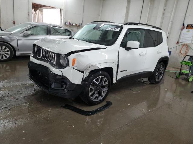 ZACCJABB7JPJ08123 - 2018 JEEP RENEGADE LATITUDE WHITE photo 1