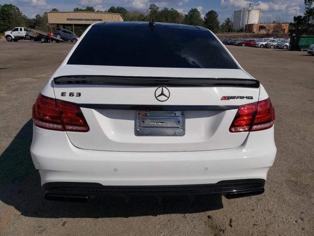 WDDHF7GB7EA888383 - 2014 MERCEDES-BENZ E 63 AMG-S WHITE photo 6