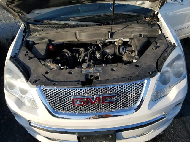 1GKKVTED4CJ314390 - 2012 GMC ACADIA DENALI WHITE photo 11