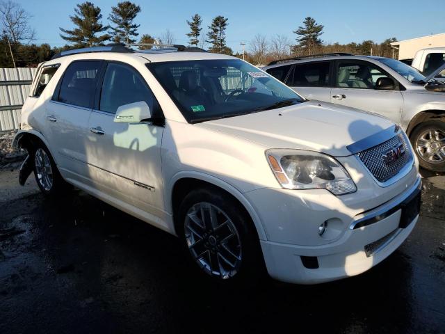 1GKKVTED4CJ314390 - 2012 GMC ACADIA DENALI WHITE photo 4