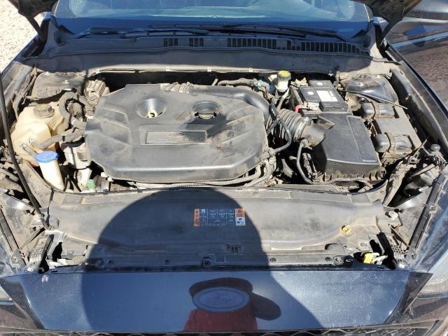 3FA6P0H97JR103657 - 2018 FORD FUSION SE BLACK photo 11