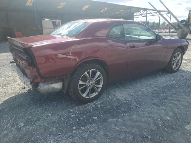 2C3CDZGG6MH583897 - 2021 DODGE CHALLENGER SXT BURGUNDY photo 3