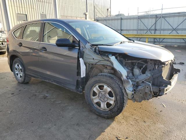 2HKRM4H32EH610350 - 2014 HONDA CR-V LX GRAY photo 4