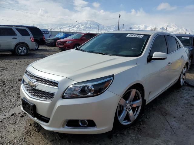 1G11J5SX3DF262521 - 2013 CHEVROLET MALIBU LTZ კრემისფერი ფოტო 1
