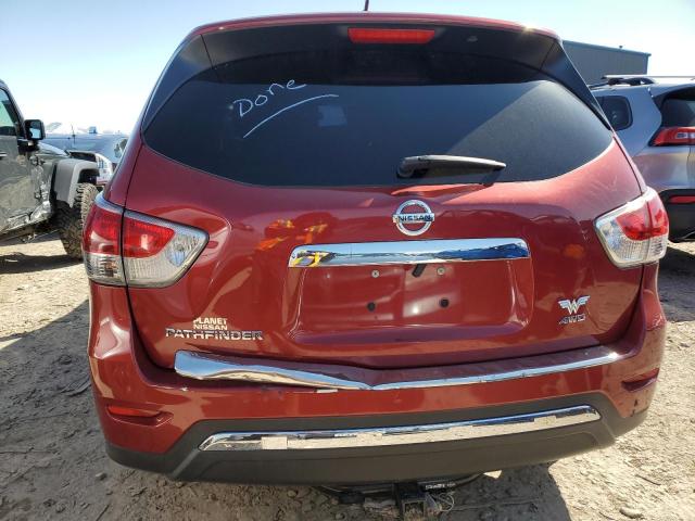 5N1AR2MM1FC604114 - 2015 NISSAN PATHFINDER S BURGUNDY photo 6