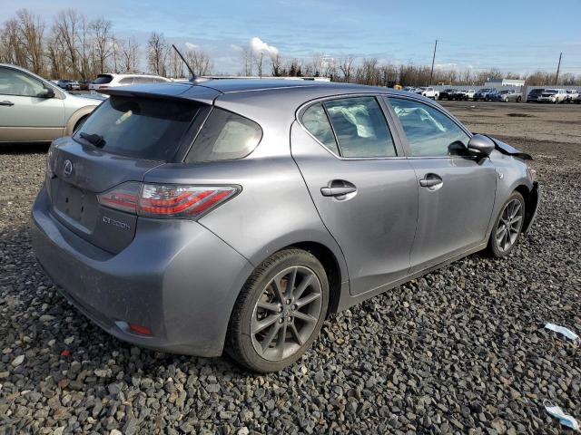 JTHKD5BH9D2127786 - 2013 LEXUS CT 200 GRAY photo 3