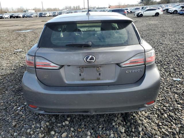 JTHKD5BH9D2127786 - 2013 LEXUS CT 200 GRAY photo 6