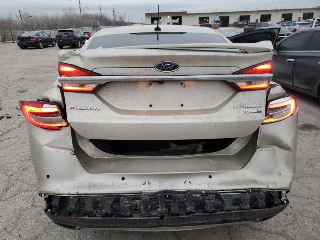 3FA6P0D98JR151187 - 2018 FORD FUSION TITANIUM/PLATINUM TAN photo 10