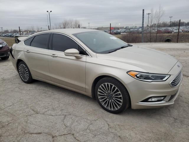 3FA6P0D98JR151187 - 2018 FORD FUSION TITANIUM/PLATINUM TAN photo 4