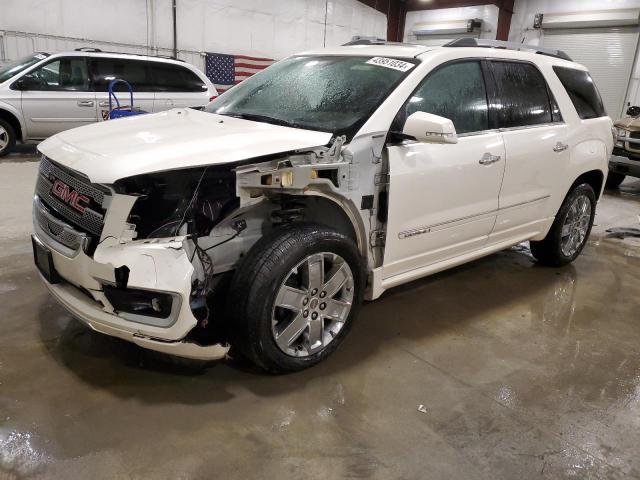 1GKKVTKD0DJ223588 - 2013 GMC ACADIA DENALI WHITE photo 1