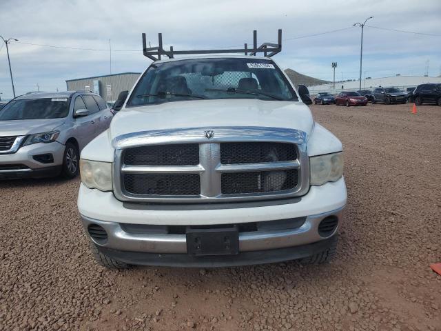 3D3KU28C34G198962 - 2004 DODGE RAM 2500 ST WHITE photo 5