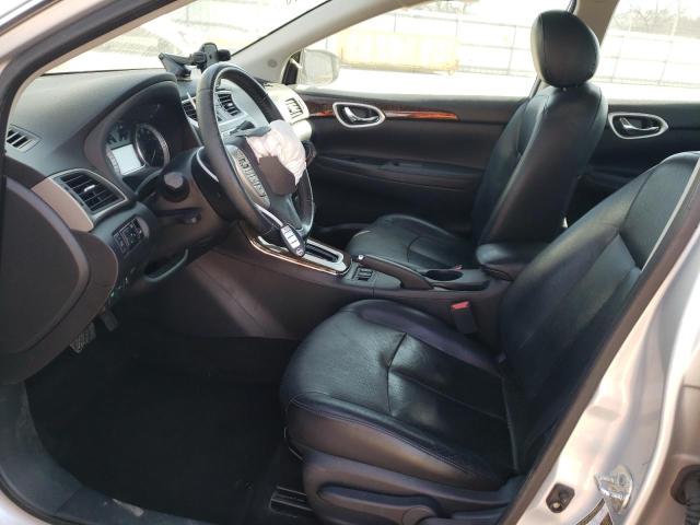 3N1AB7AP3DL627063 - 2013 NISSAN SENTRA S SILVER photo 7