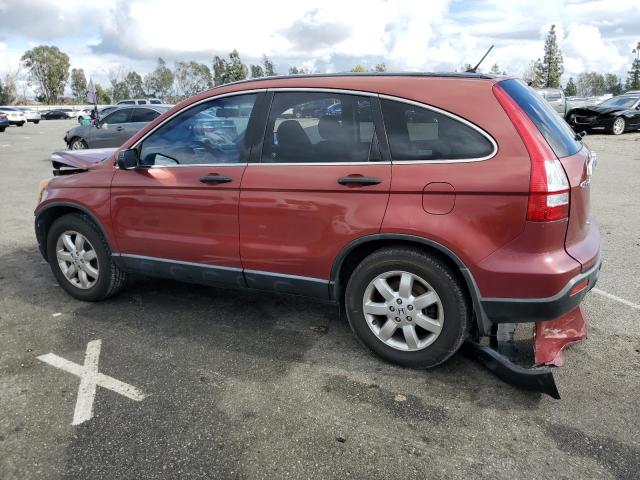 JHLRE38547C033122 - 2007 HONDA CR-V EX BURGUNDY photo 2