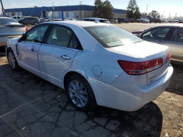 3LNHL2GC4AR643616 - 2010 LINCOLN MKZ WHITE photo 2