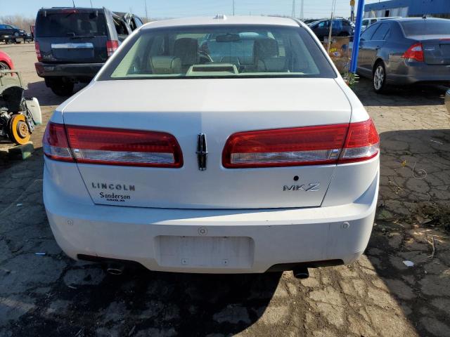 3LNHL2GC4AR643616 - 2010 LINCOLN MKZ WHITE photo 6