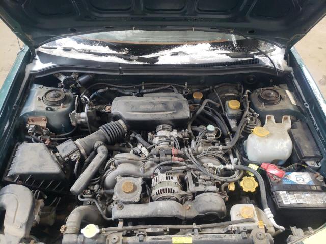 JF1SF6551WG764265 - 1998 SUBARU FORESTER S GREEN photo 12
