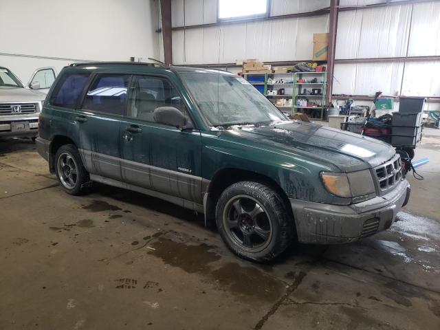 JF1SF6551WG764265 - 1998 SUBARU FORESTER S GREEN photo 4