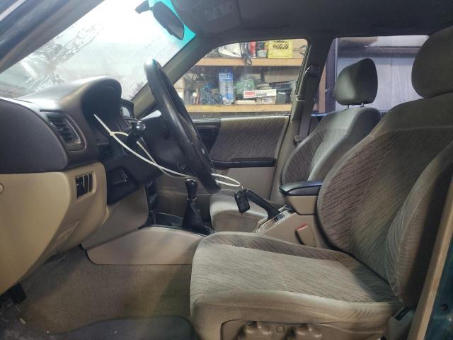 JF1SF6551WG764265 - 1998 SUBARU FORESTER S GREEN photo 7