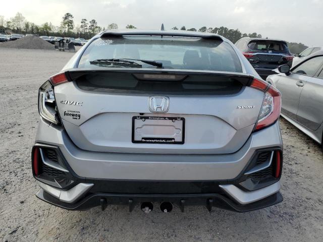 SHHFK7H44LU220895 - 2020 HONDA CIVIC SPORT GRAY photo 6