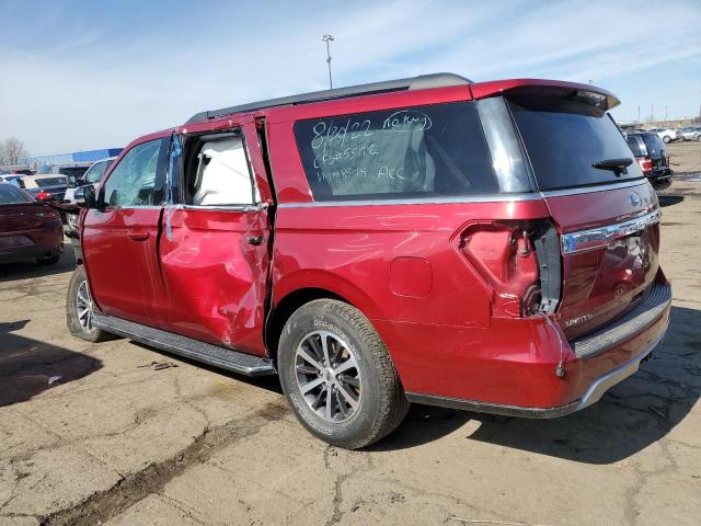 1FMJK1JT1KEA88944 - 2019 FORD EXPEDITION MAX XLT RED photo 2
