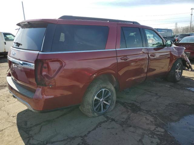 1FMJK1JT1KEA88944 - 2019 FORD EXPEDITION MAX XLT RED photo 3